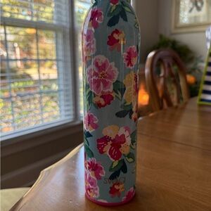 Swig Floral Water Bottle - Pink and Blue